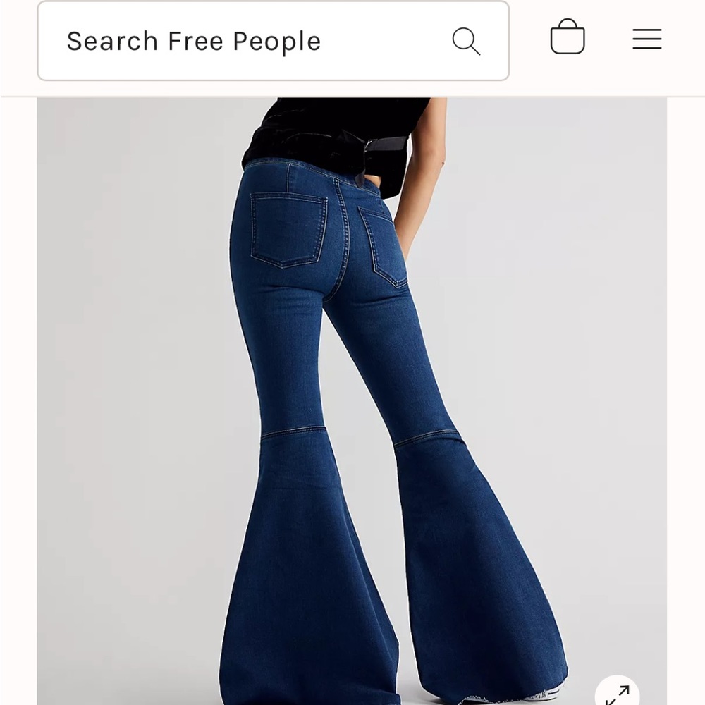 Free people super flare jeans